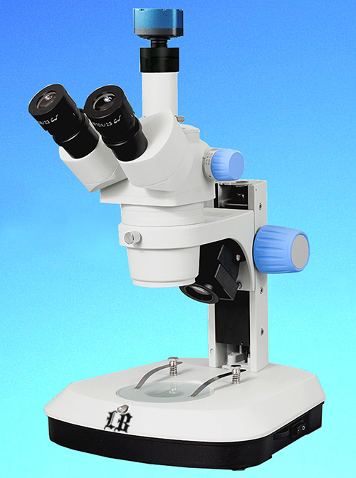 Labomed, Inc. LB352 Zoom Stereo Trinocular Microscope with Greenough Optical System, LED