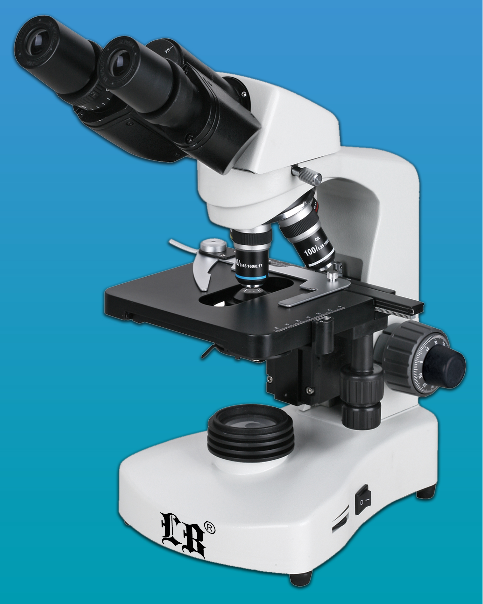 LED Plan Lens Biological Microscope Binocular 40～1000×_3-6689-01 - Team  Medical & Scientific Sdn Bhd