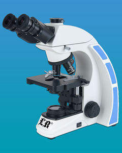 LB-246T Biological Trinocular Microscope with Infinite Optical System and Infinite Plan Achromatic Objectives 4×, 10×, 40×, 100×