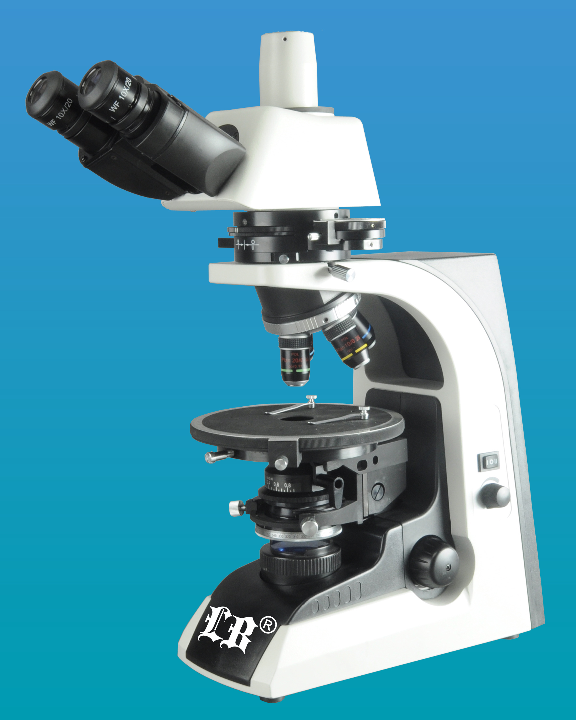 Labomed Inc Lb 571 Polarizing Trinocular Microscope